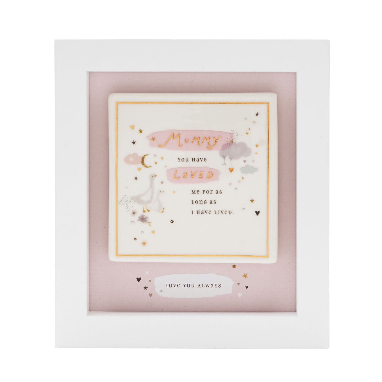 The Little Things Boxed Plaque Mummy