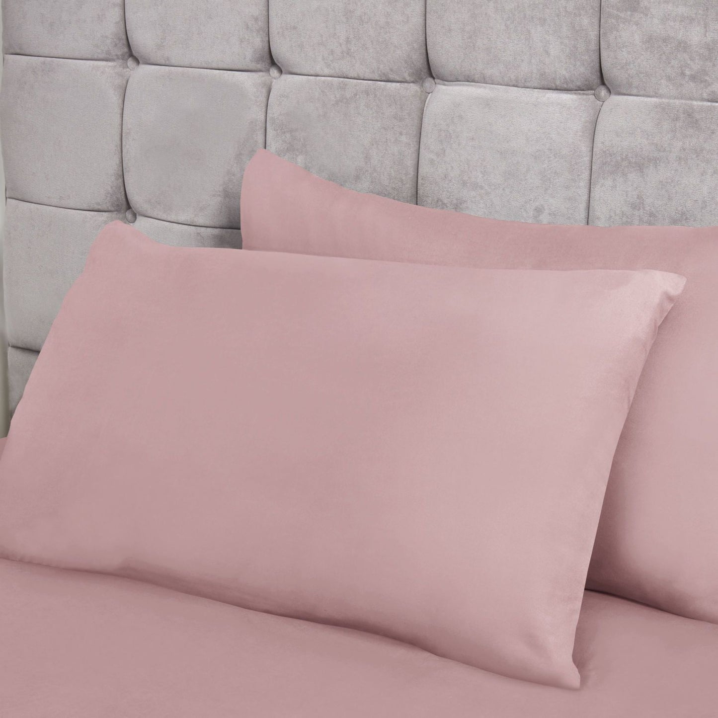 Lyla Blush Pink Housewife Pillowcase (Pair)