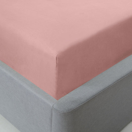 Lyla Blush Pink Fitted Sheet