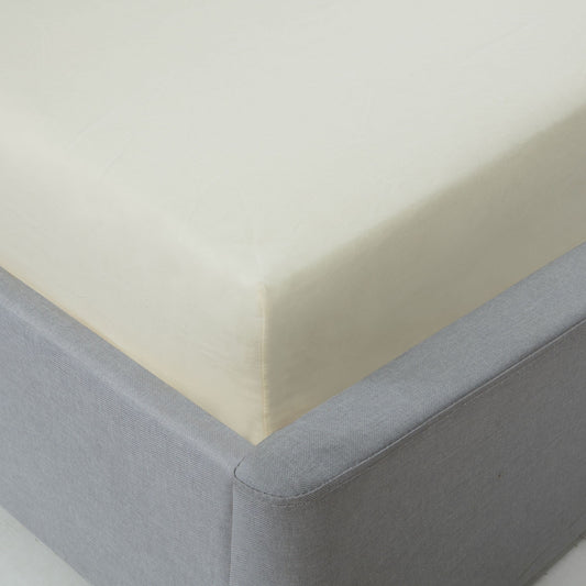 Lyla Cream Fitted Sheet