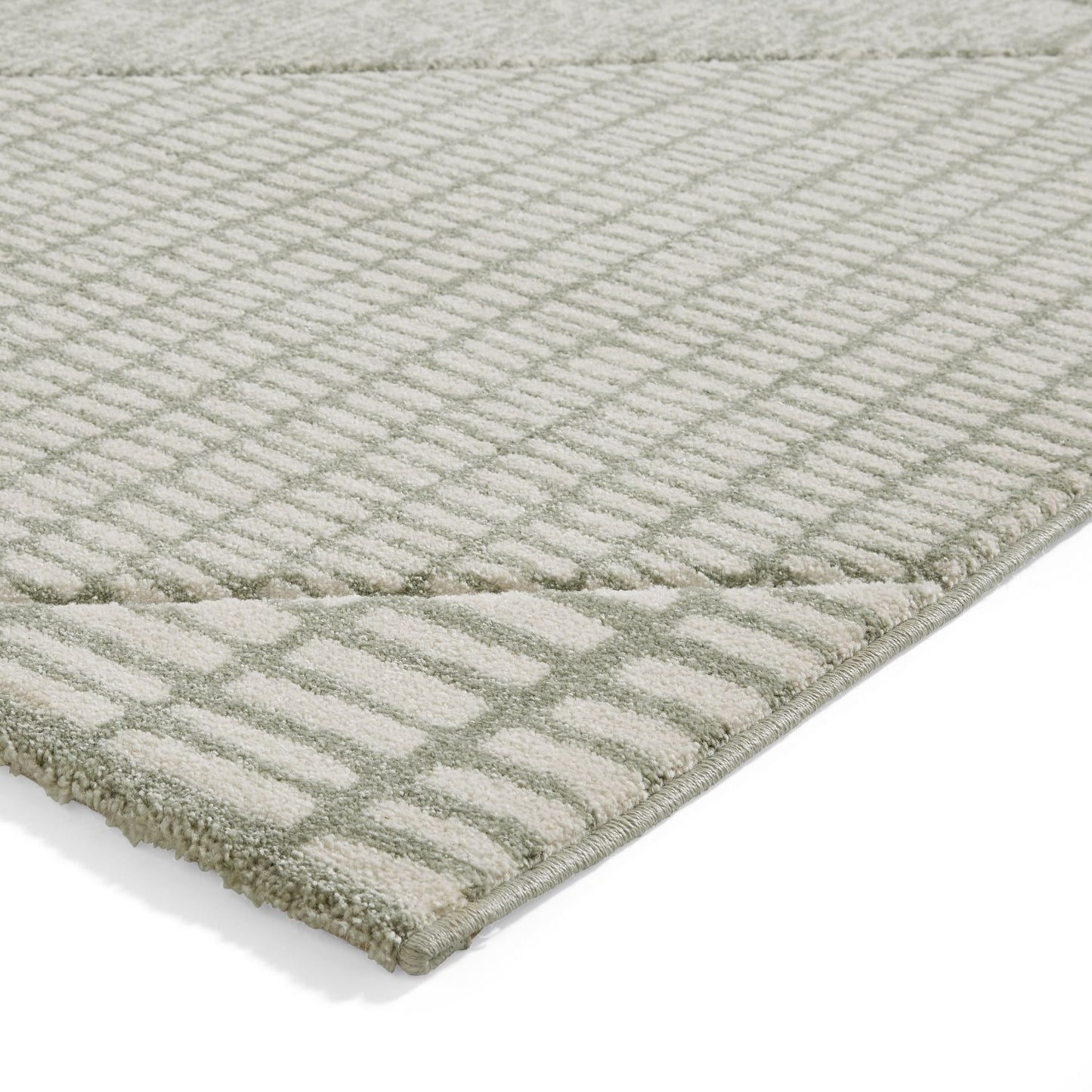 Catherine Lansfield Larsson Sage Green Rug