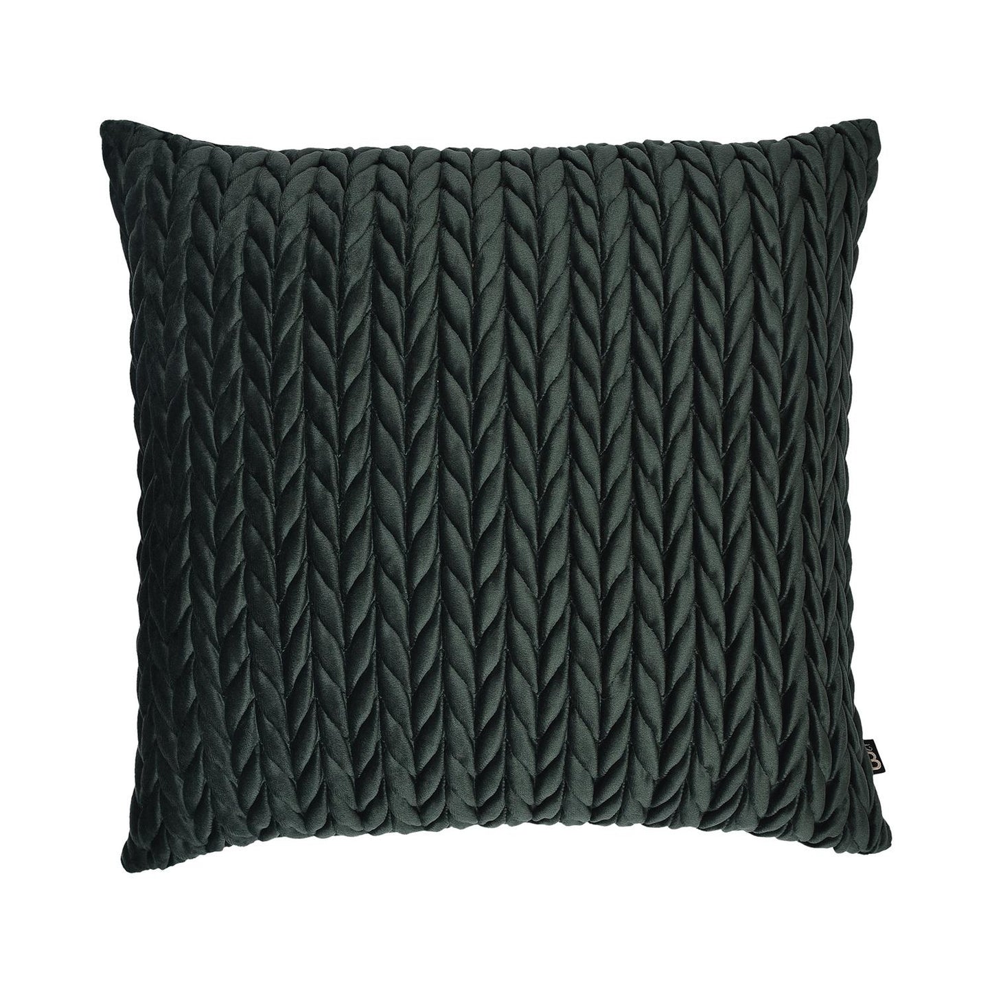 Laurence Llewelyn-Bowen Amory Bottle Green Cushion (43cm x 43cm)