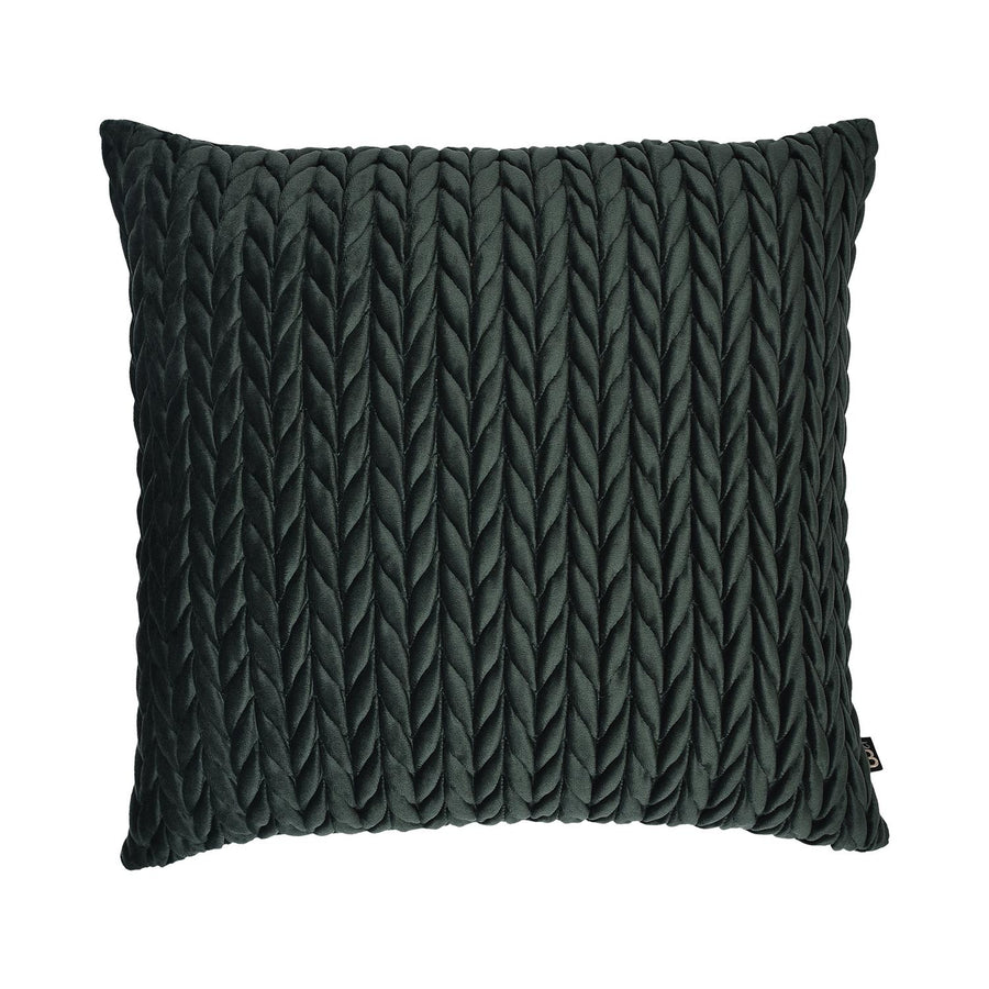 Laurence Llewelyn-Bowen Amory Bottle Green Cushion (43cm x 43cm)