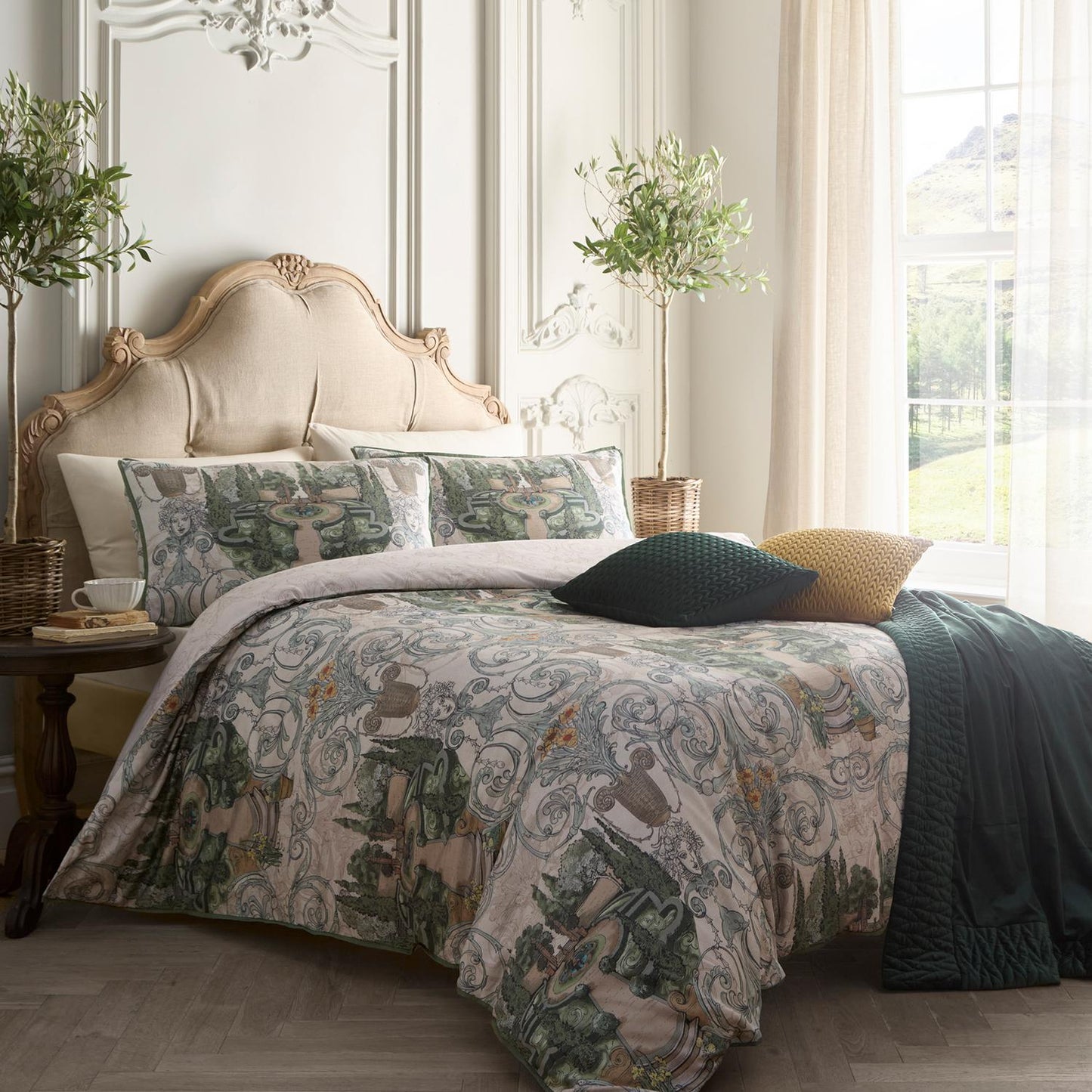 Laurence Llewelyn-Bowen Tuscan Garden Cotton Duvet Set