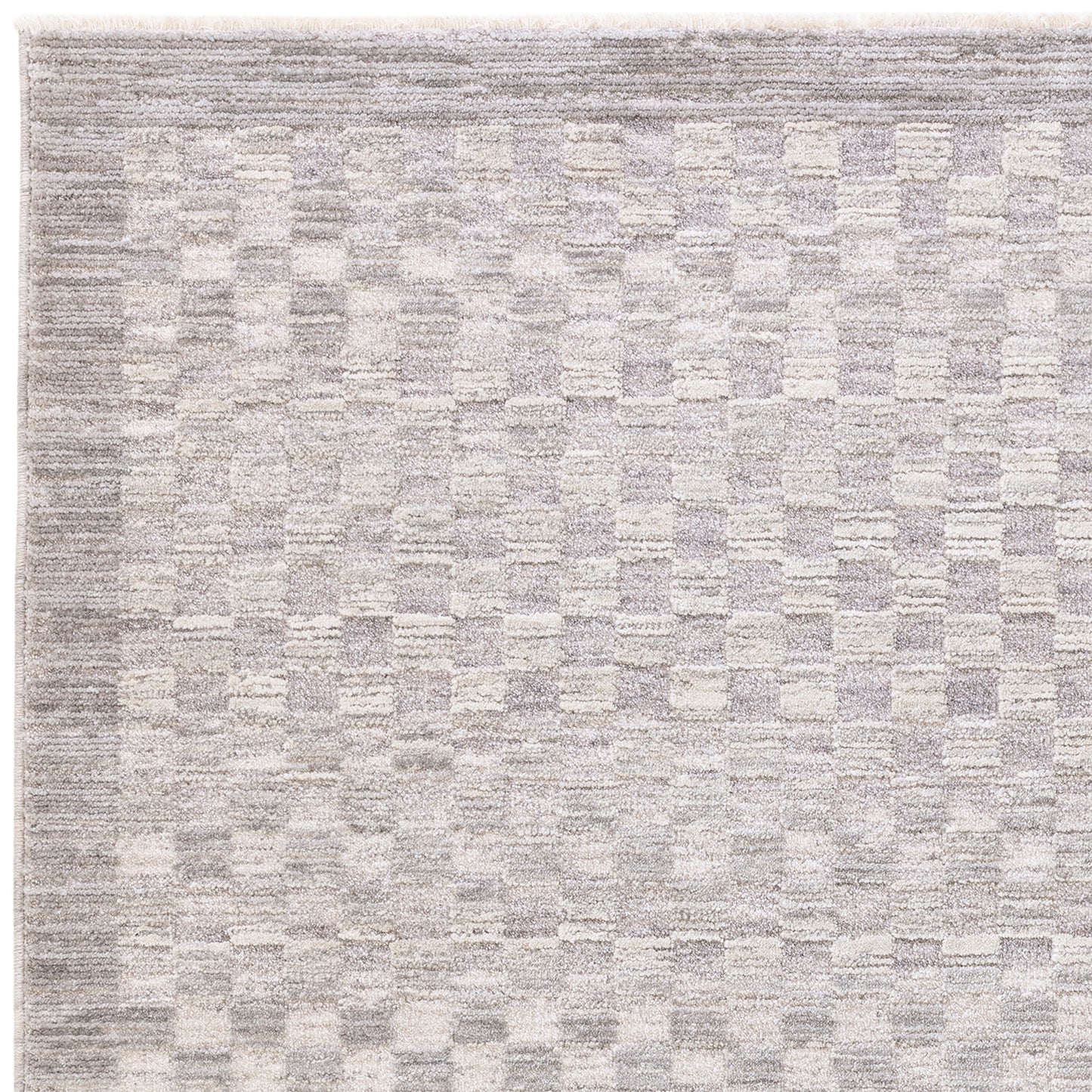 Laurent LA02 Boho Abstract Grey Rug
