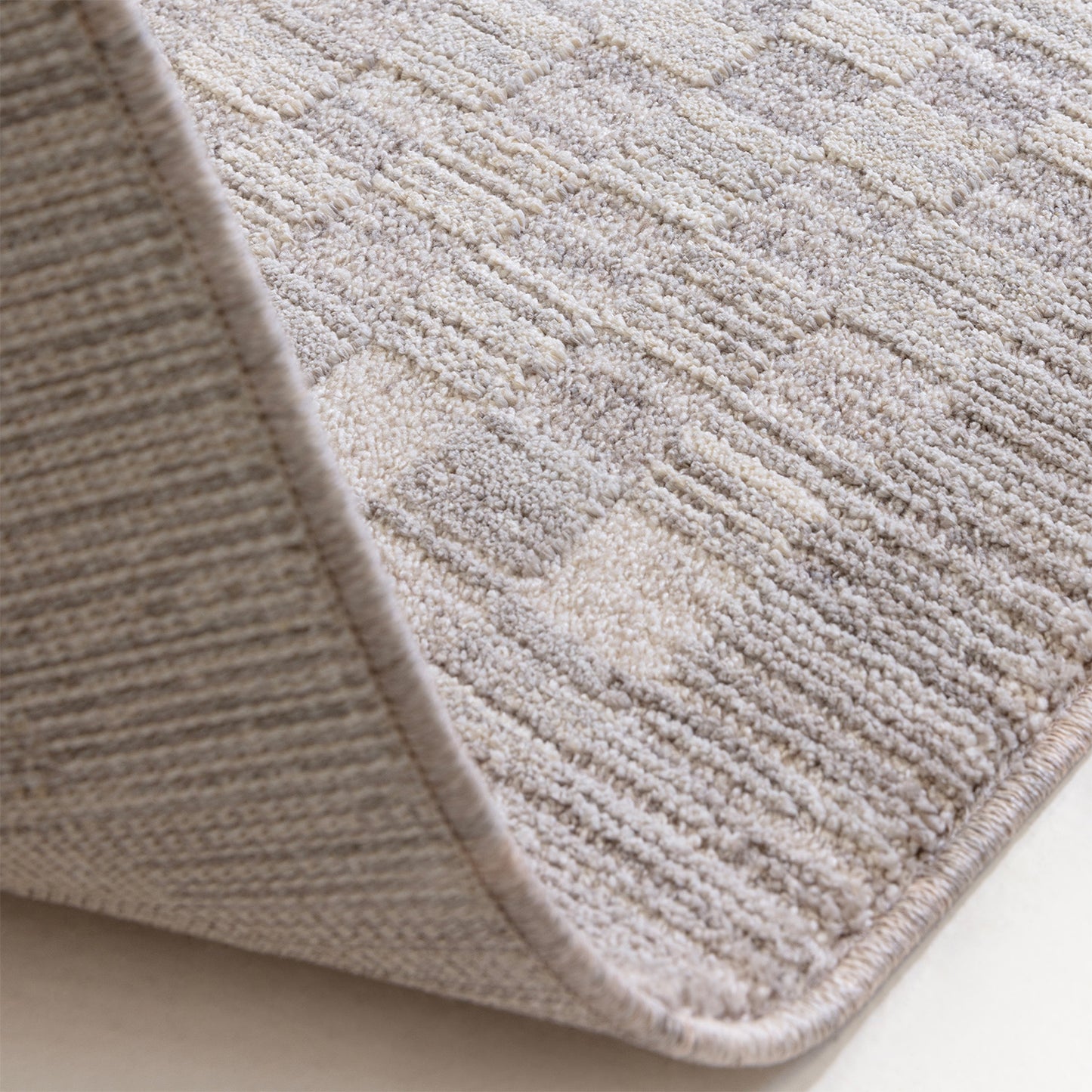 Laurent LA02 Boho Abstract Grey Rug
