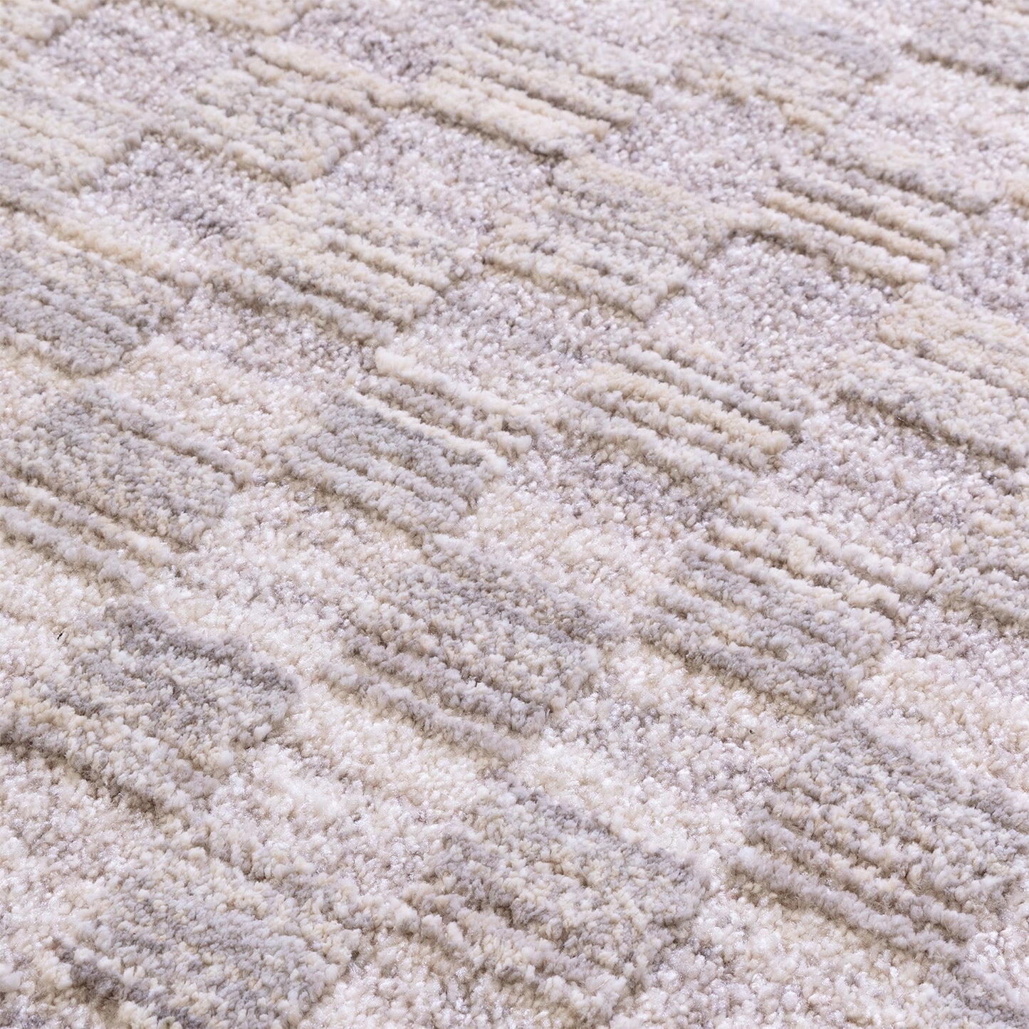 Laurent LA02 Boho Abstract Grey Rug