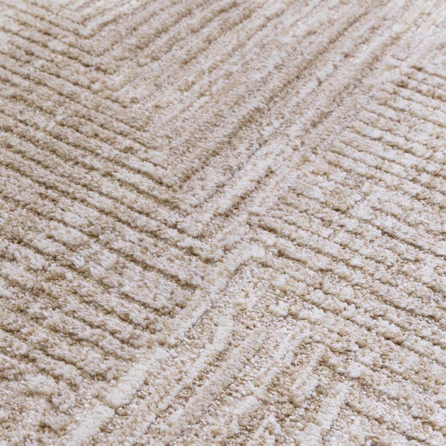 Laurent LA06 Boho Geometric Beige Rug