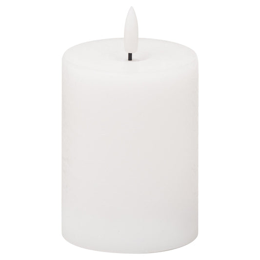 Luxe Collection Natural Glow 3x4 LED White Candle