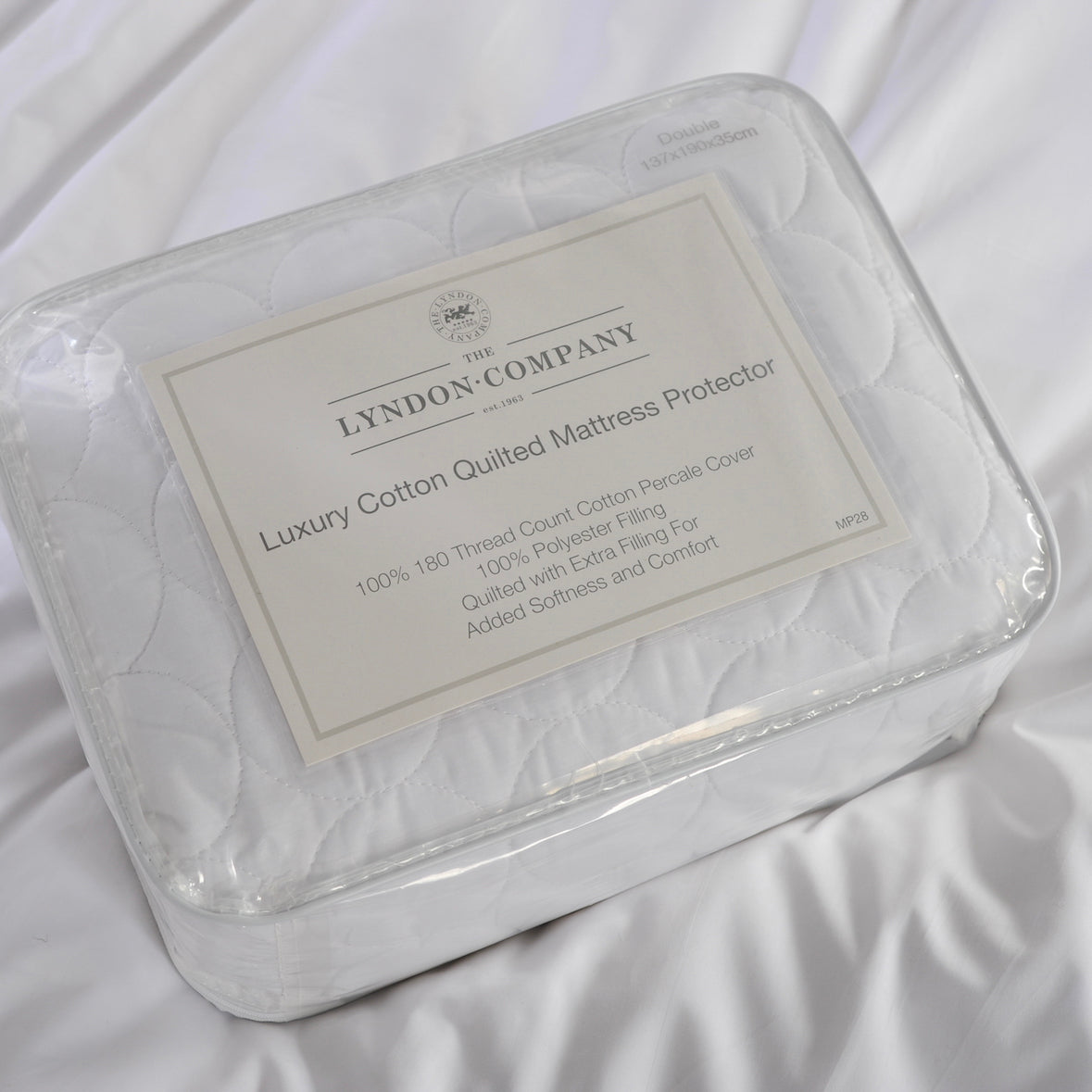 Lyndon Company Luxury Cotton Quilted Mattress Protector