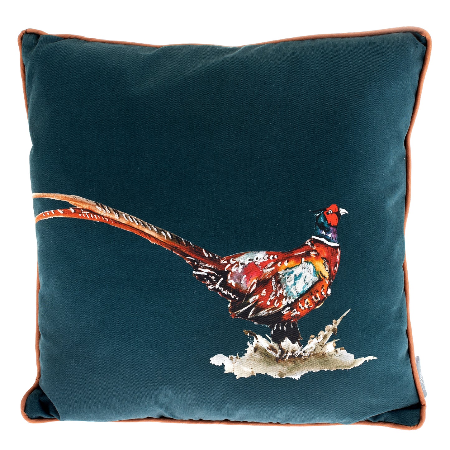 Meg Hawkins Pheasant Cushion (40cm x 40cm)