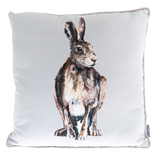 Meg Hawkins Hare Cushion (40cm x 40cm)