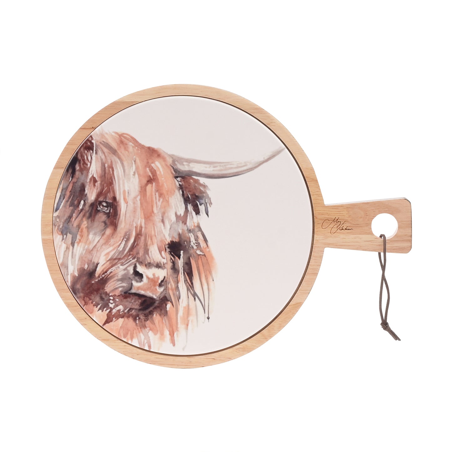 Meg Hawkins Highland Cow Serving Board