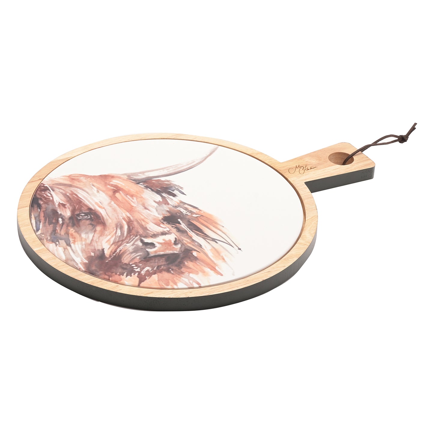 Meg Hawkins Highland Cow Serving Board