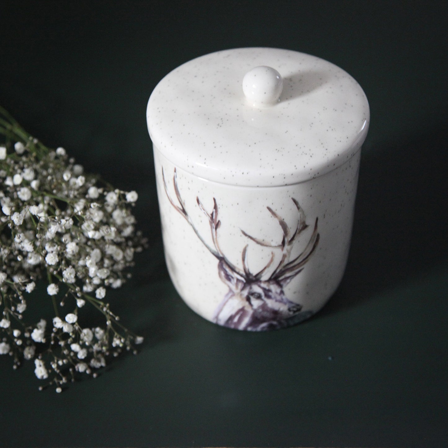 Meg Hawkins Stag Storage Canister