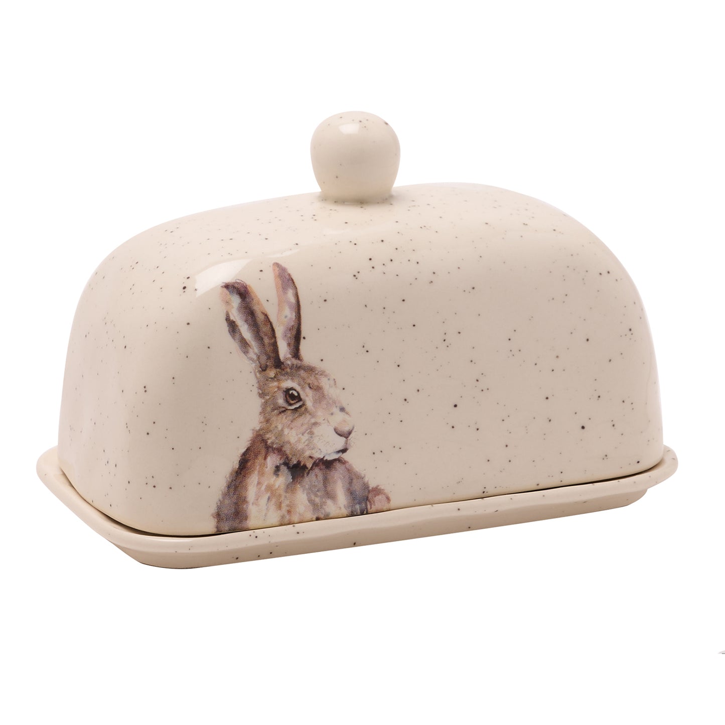 Meg Hawkins Hare Butter Dish