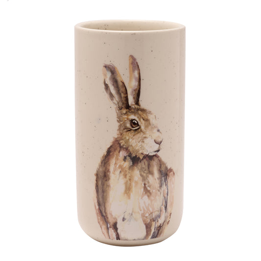 Meg Hawkins Hare Tall Ceramic Vase