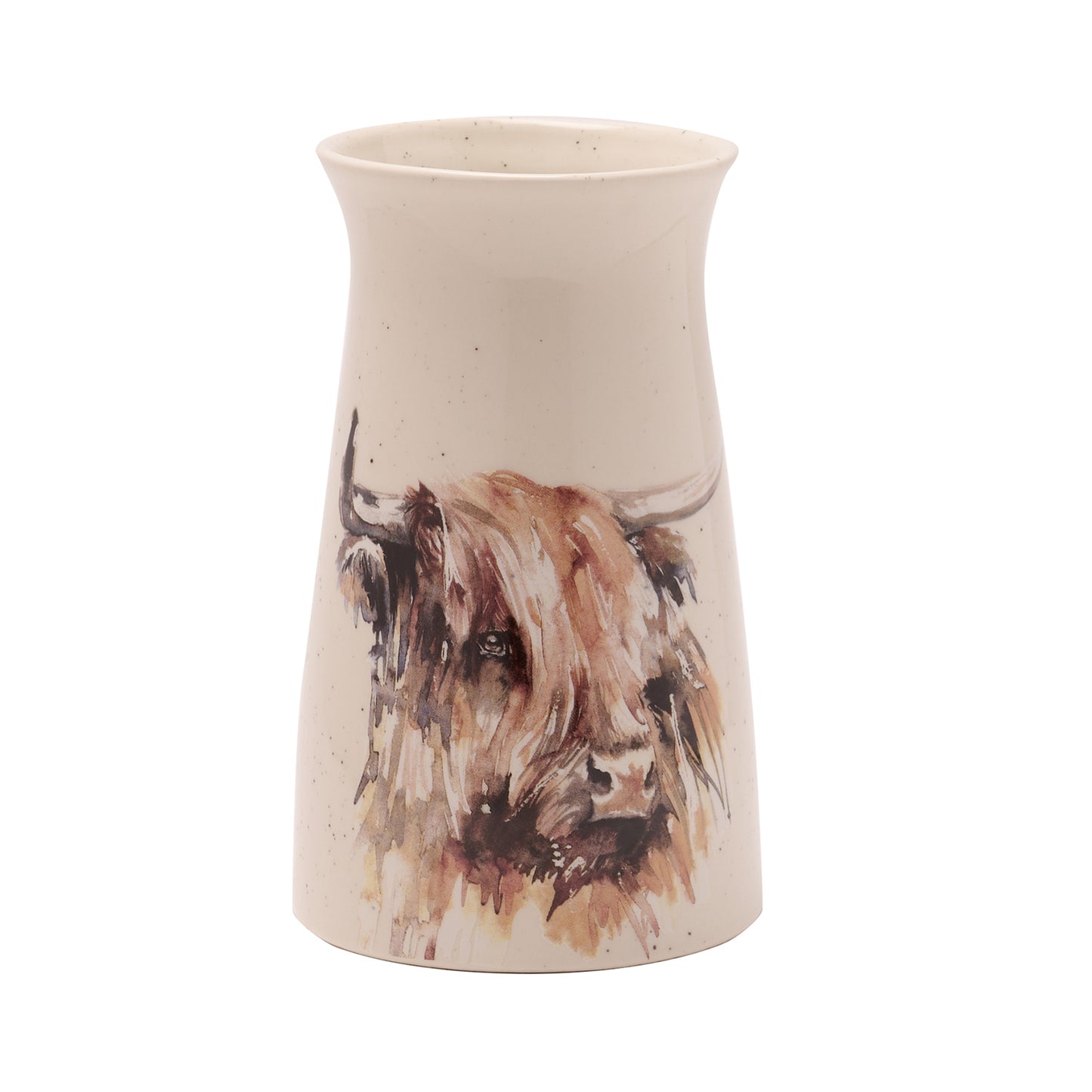 Meg Hawkins Highland Cow Small Ceramic Vase