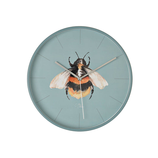 Meg Hawkins Bee Round Wall Clock (30cm)
