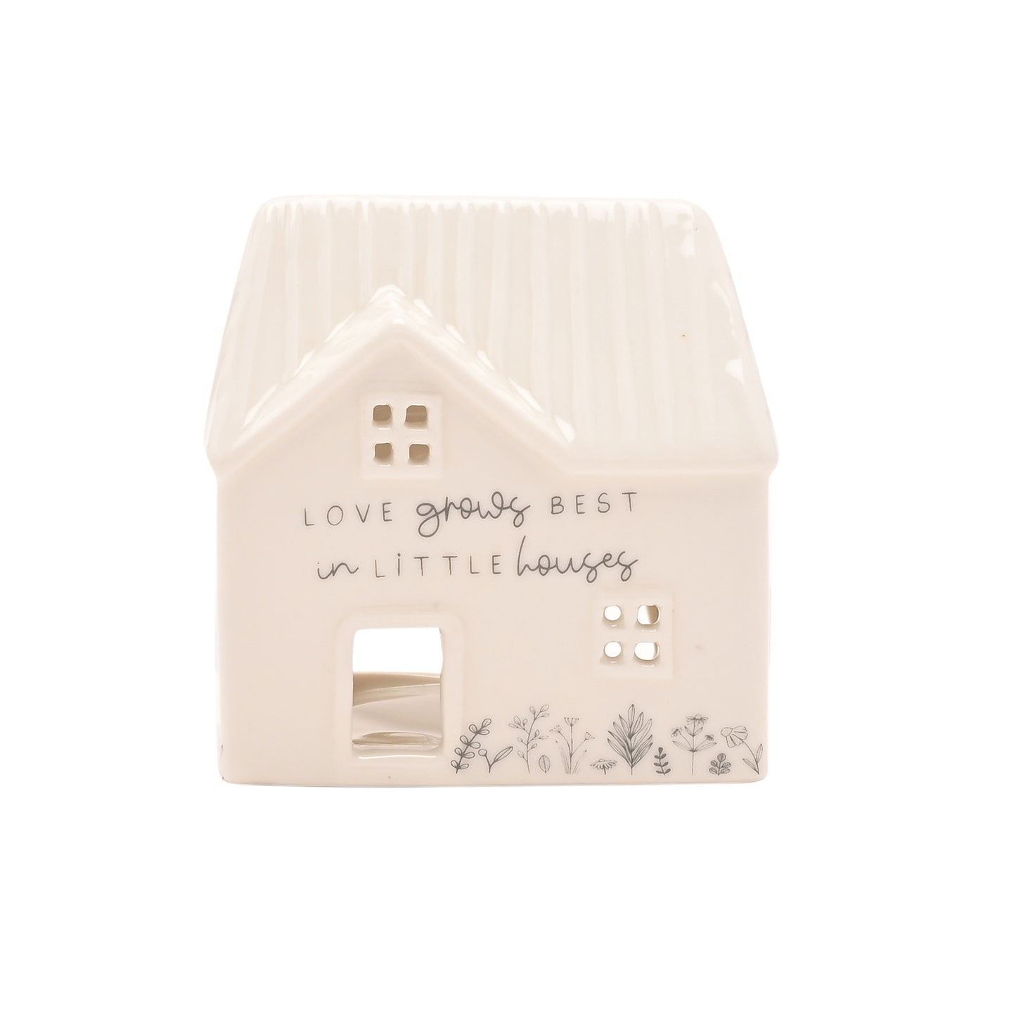 Moments Ceramic House Tealight Holder Little Houses