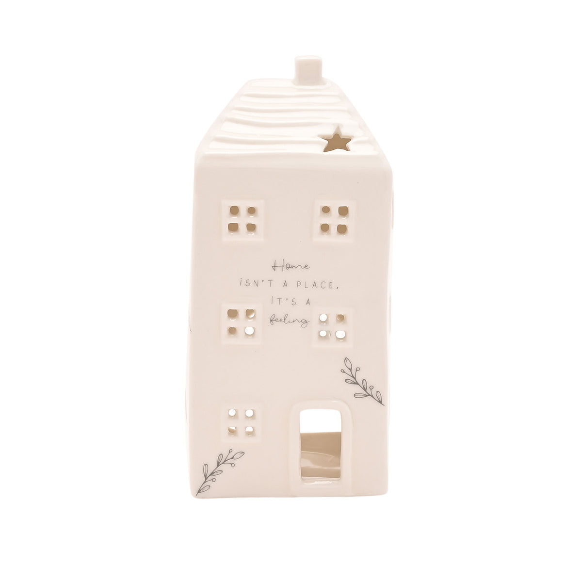 Moments Ceramic House Tea Light Holder