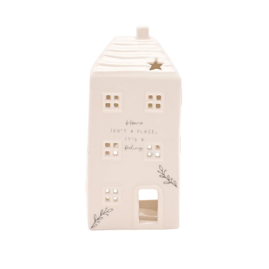 Moments Ceramic House Tea Light Holder