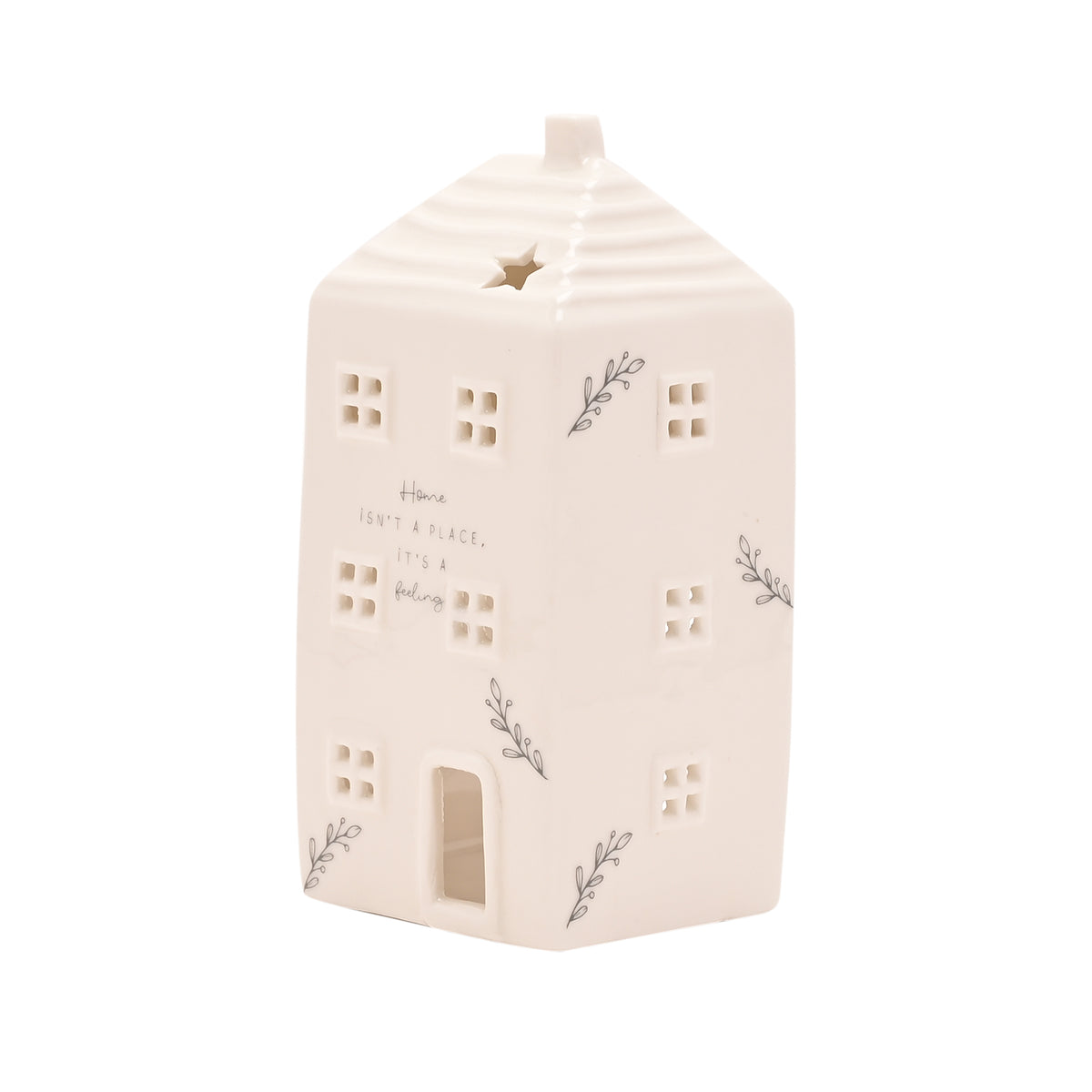 Moments Ceramic House Tea Light Holder