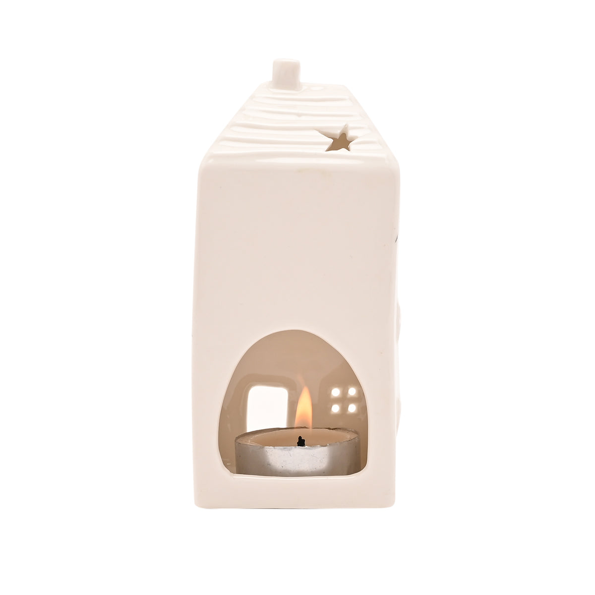 Moments Ceramic House Tea Light Holder