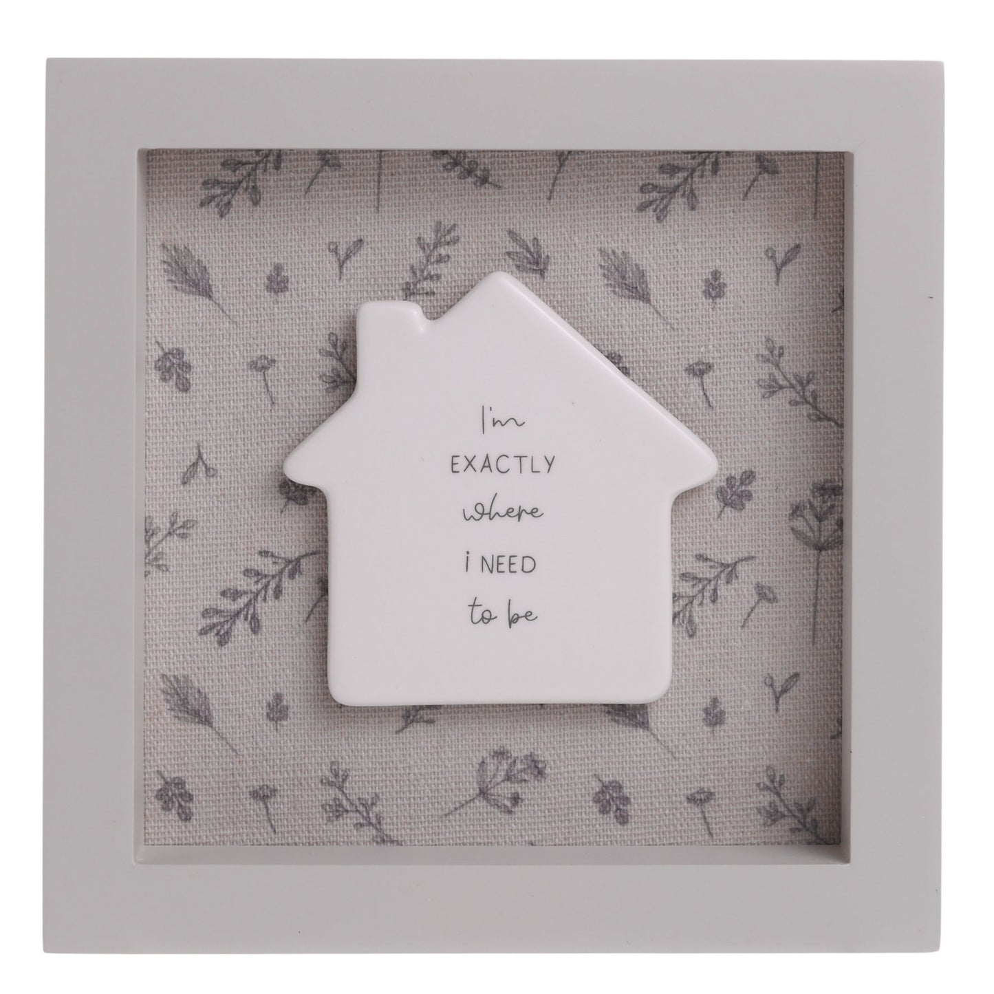 Moments Framed Plaque Where I Need To Be