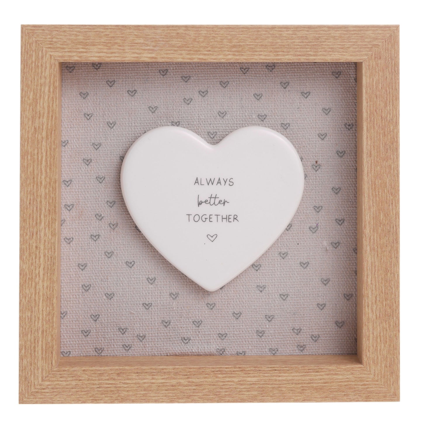 Moments Framed Plaque Better Together