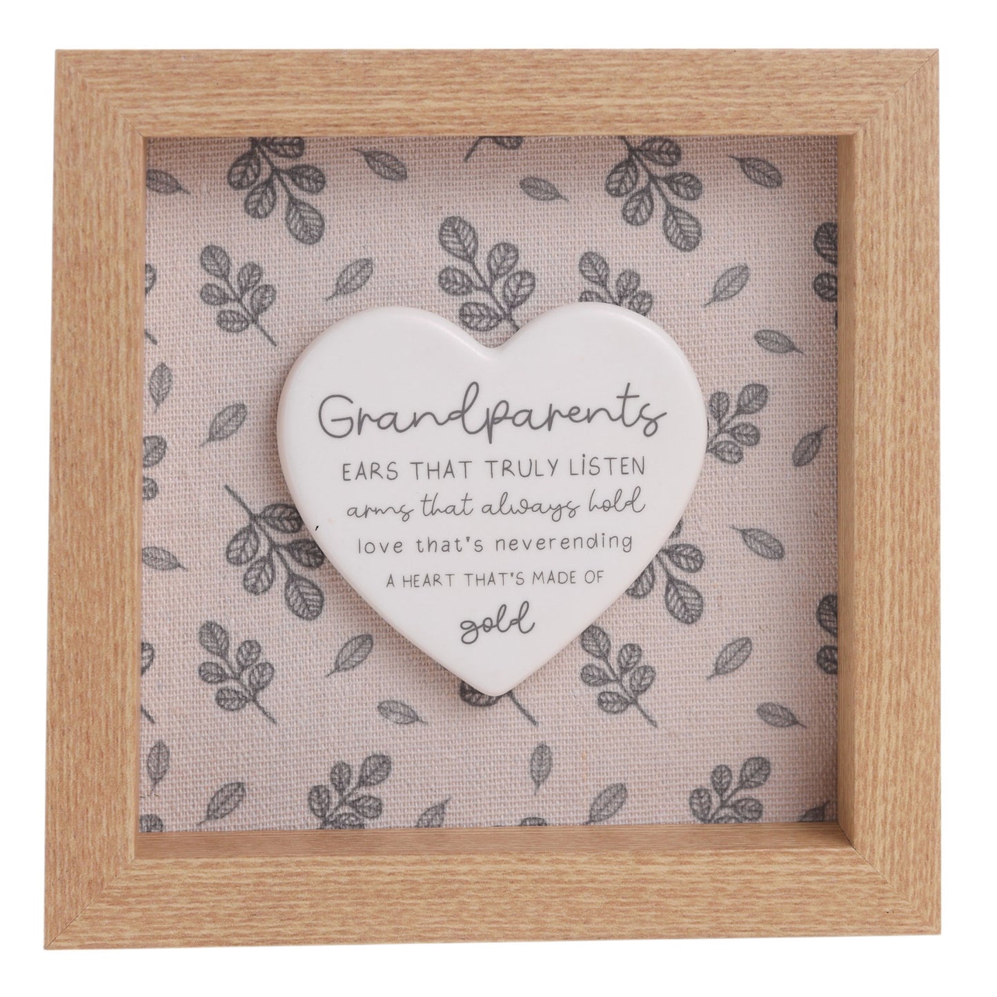 Moments Framed Plaque Grandparents