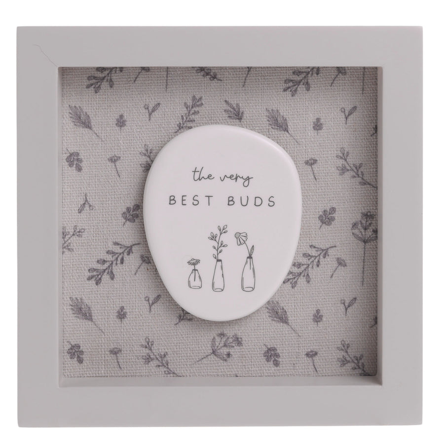 Moments Framed Plaque Best Buds