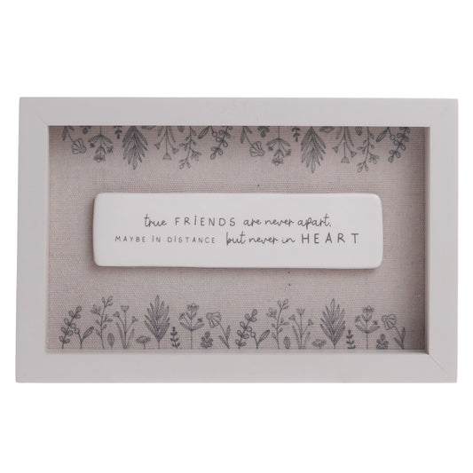 Moments Framed Plaque Friends