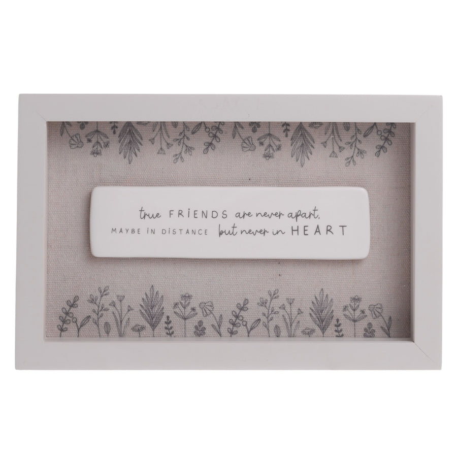 Moments Framed Plaque Friends