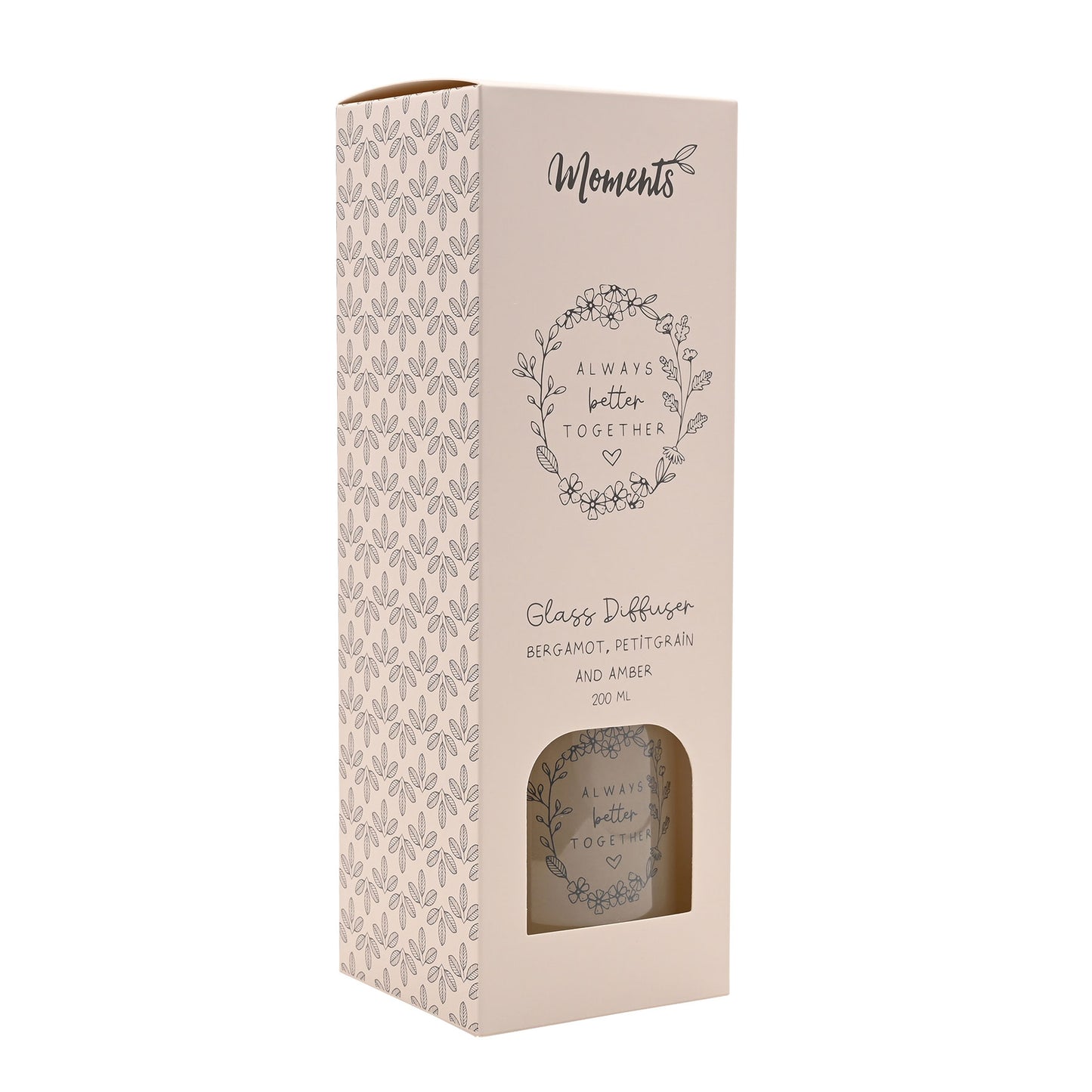 Moments Diffuser Always Better Together