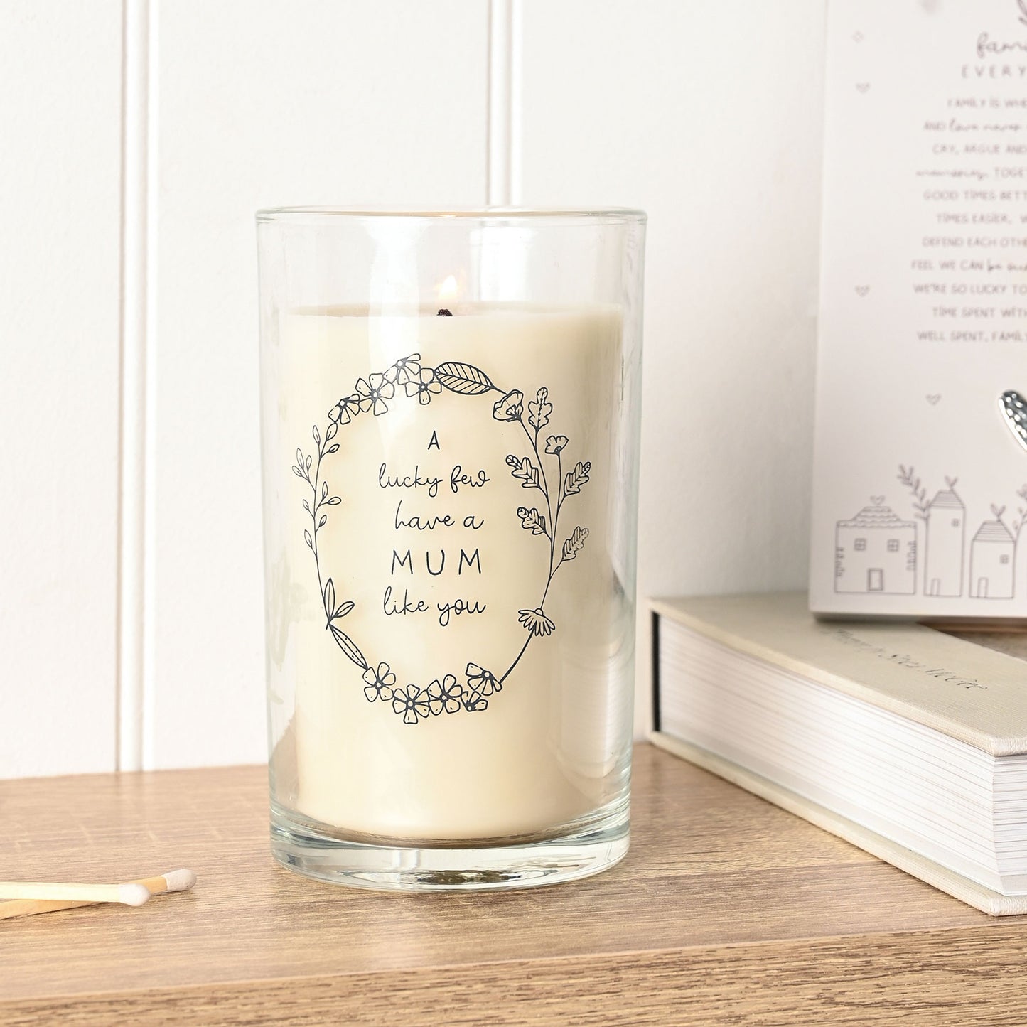 Moments Tall Candle Mum