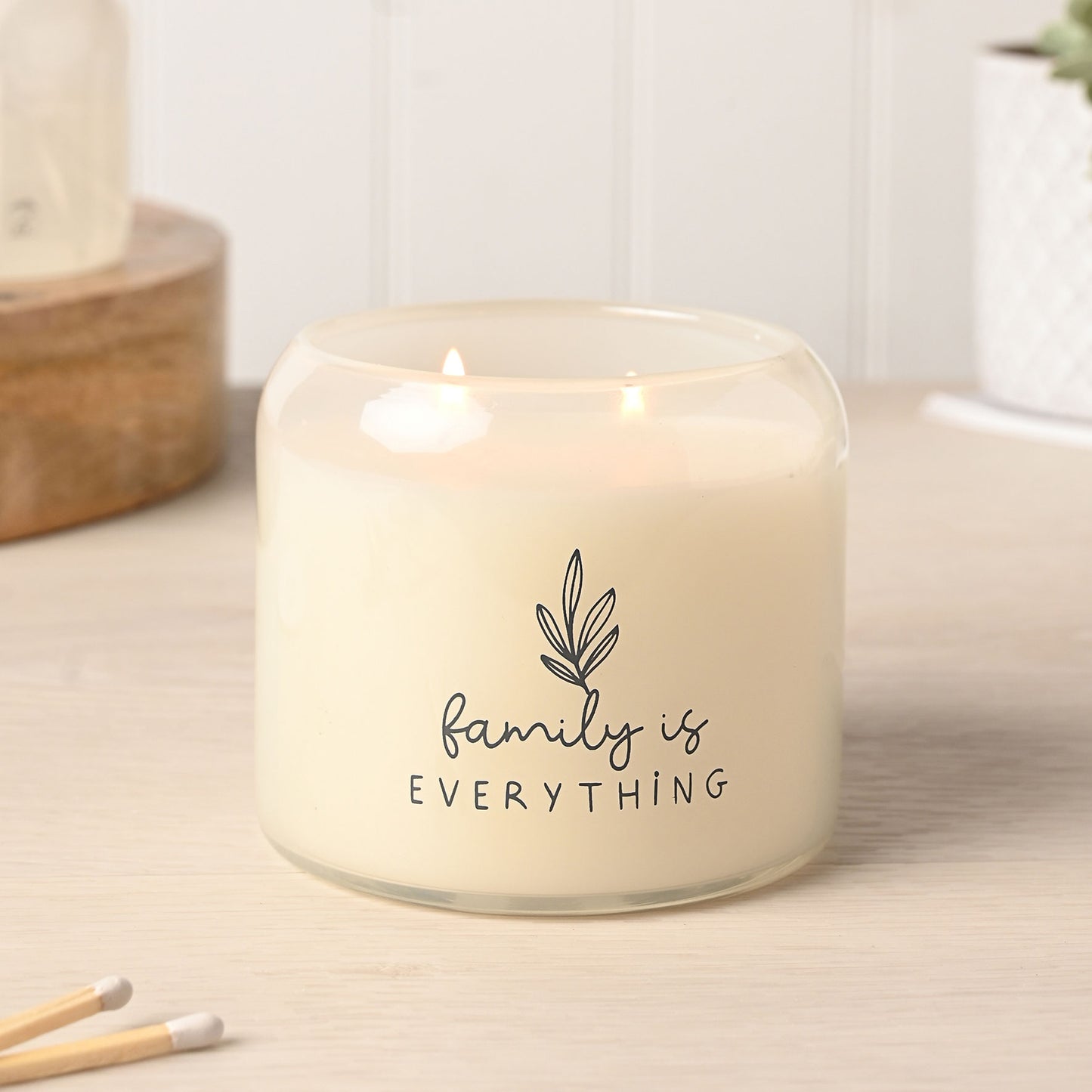 Moments Double Wick Candle Family