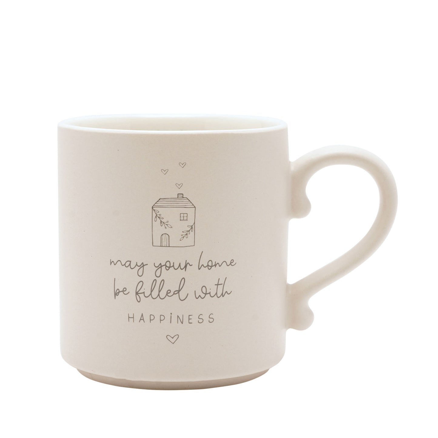 Moments Mug With Inside Words Happy Home