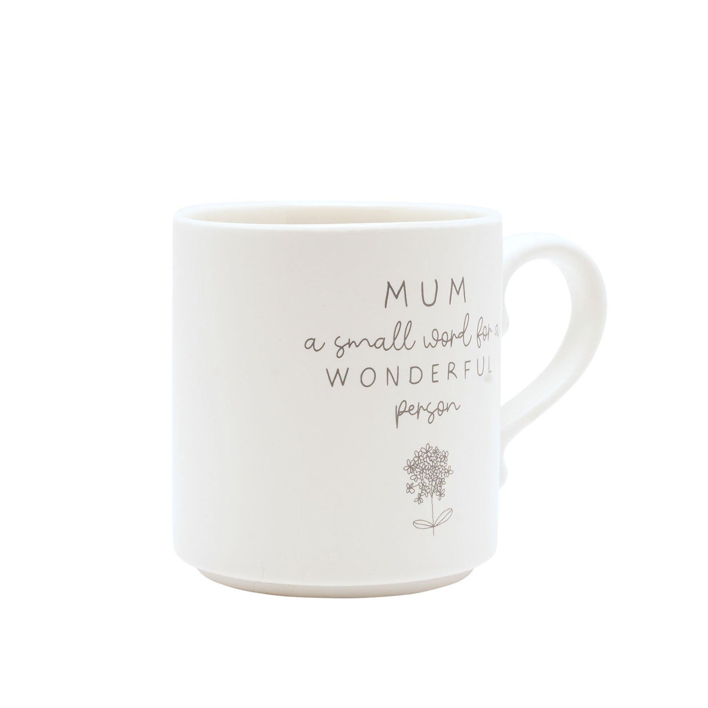 Moments Mug With Inside Words Mum