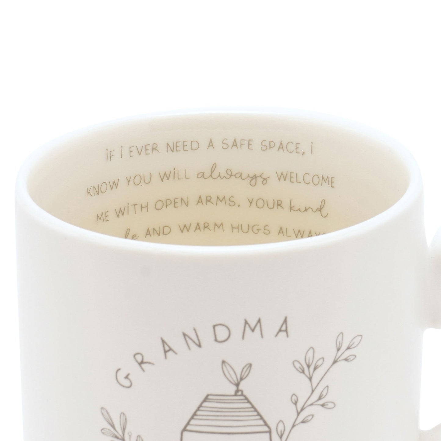Moments Mug With Inside Words Grandma