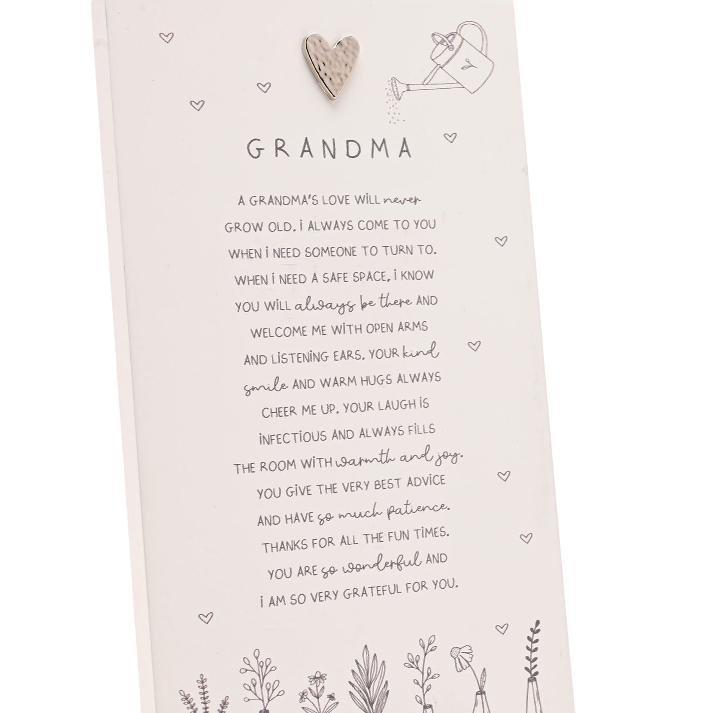 Moments Standing Verse Plaque Grandma