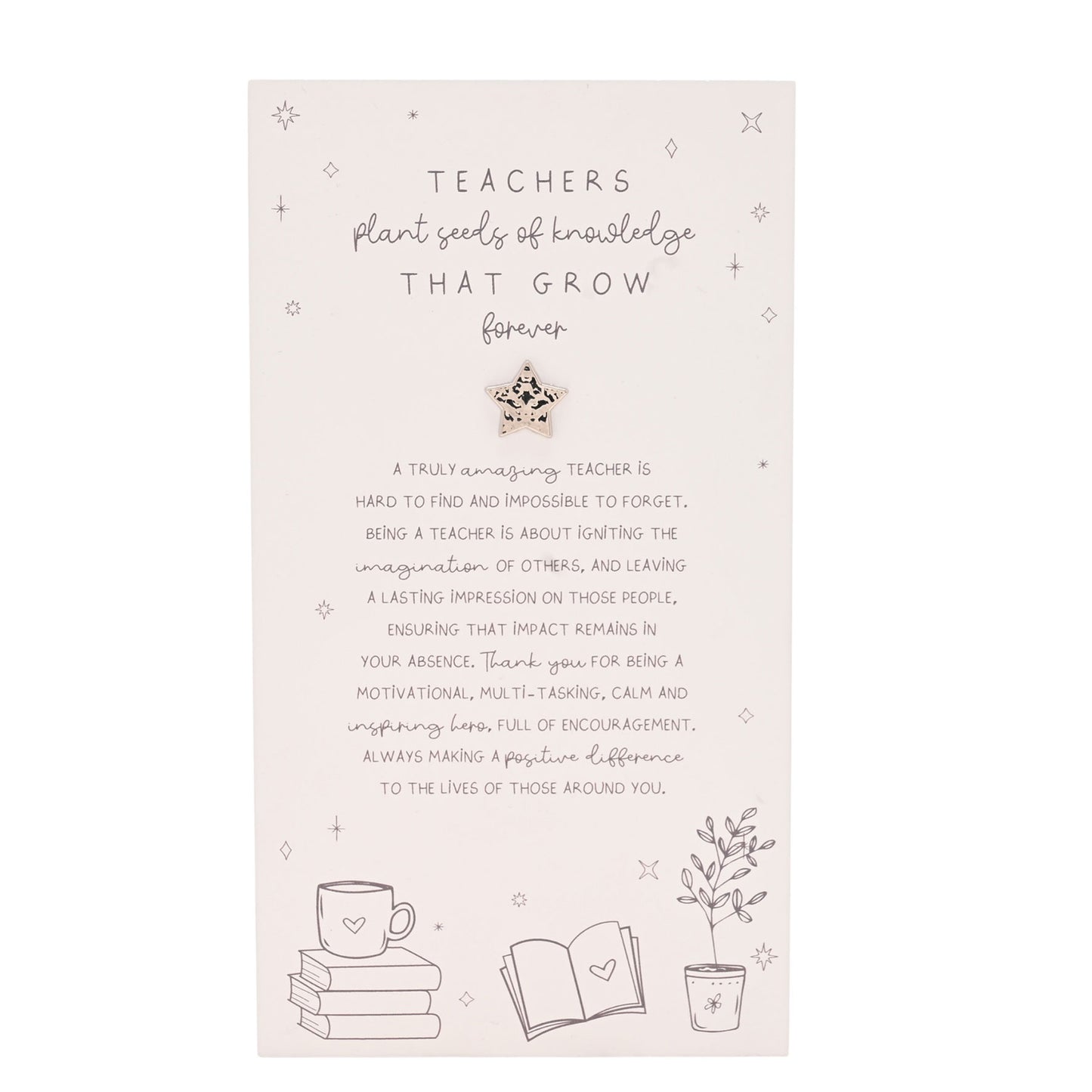 Moments Standing Verse Plaque Teacher