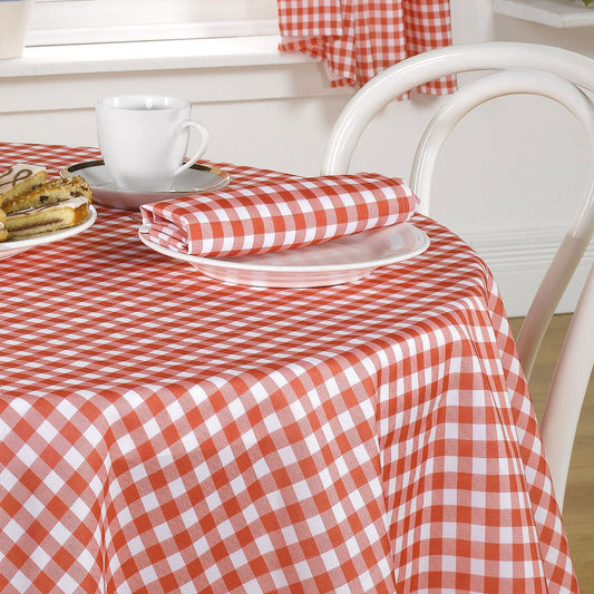 Molly Gingham Red Check Napkins (Pack of 4)