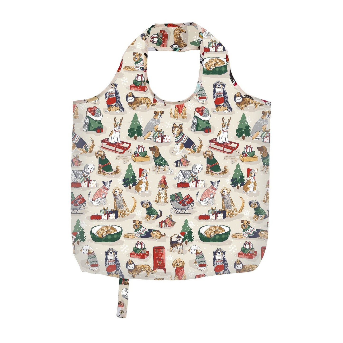 Merry Mutts Christmas Packable Bag