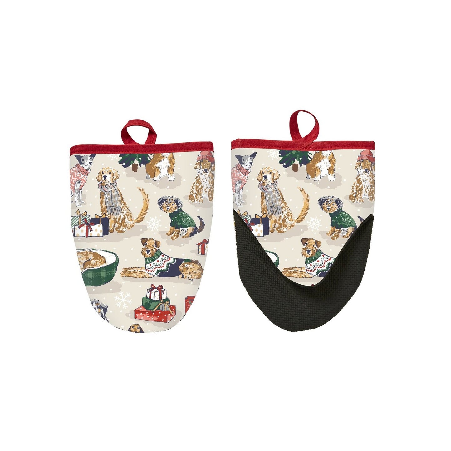 Merry Mutts Christmas Micro Mitts Pair