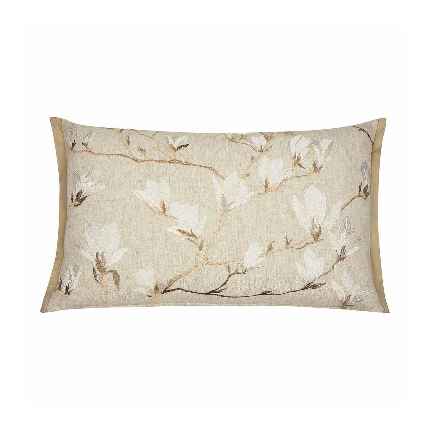 Laura Ashley Magnolia Grove Natural Feather Cushion
