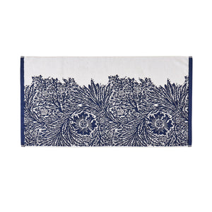 William Morris At Home Marigold Prussian Blue Bath Mat