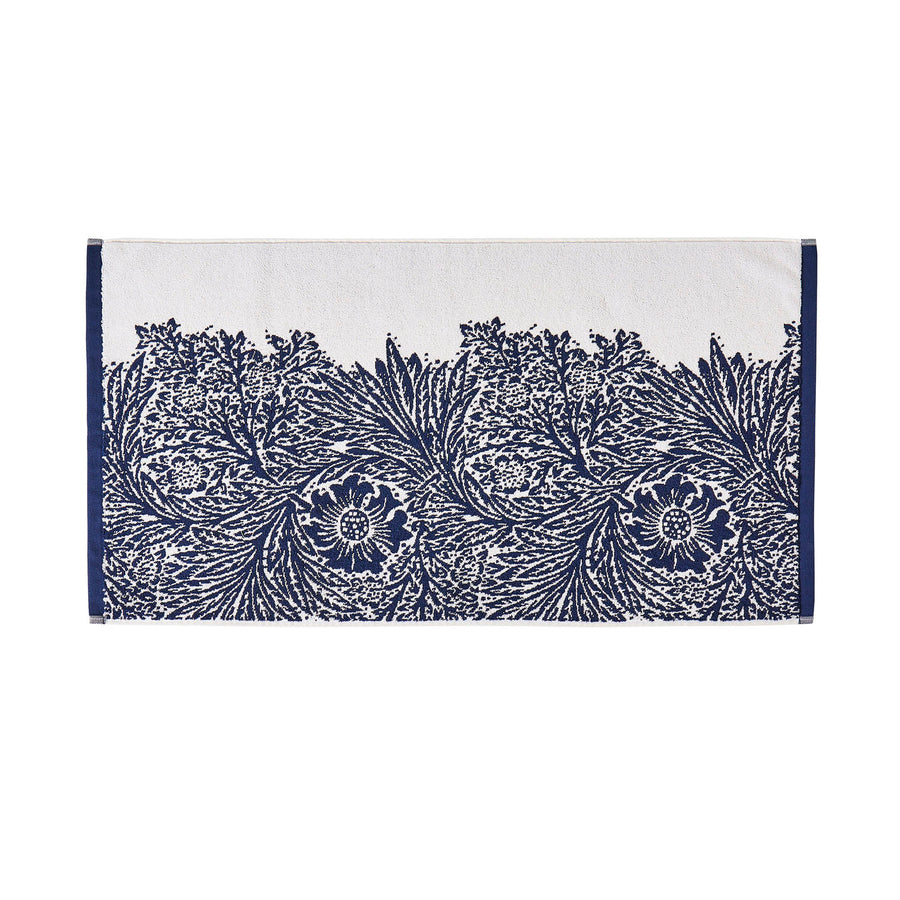 William Morris At Home Marigold Prussian Blue Bath Mat