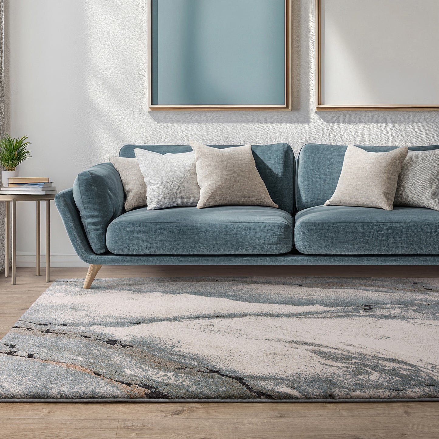 Mirage Oasis Blue Rug