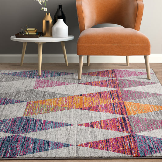 Muse MU24 Harlequin Rug Pink